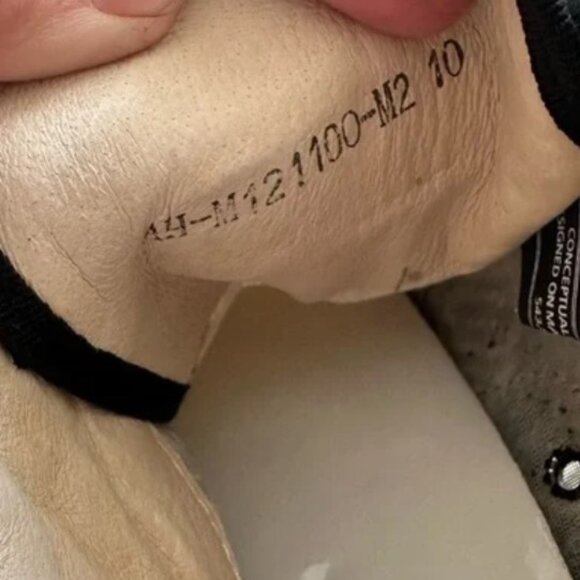 Mens Sz 10 Lace Up Fringed Black & Tan Athletic Shoes ANDROID HOMME MACH 2 - Picture 9 of 11